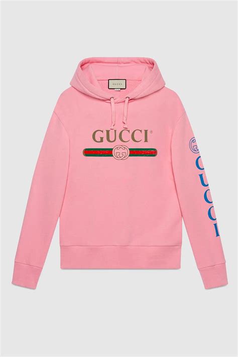 light pink gucci hoodie|original Gucci hoodie.